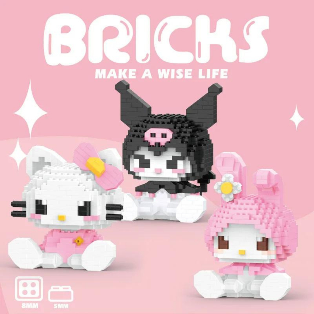 Nano Block Building Blocks Toys Disney Sanrio Block Toys Children's Toys DIY 3D Puzzle Toy Educational Bricks DG