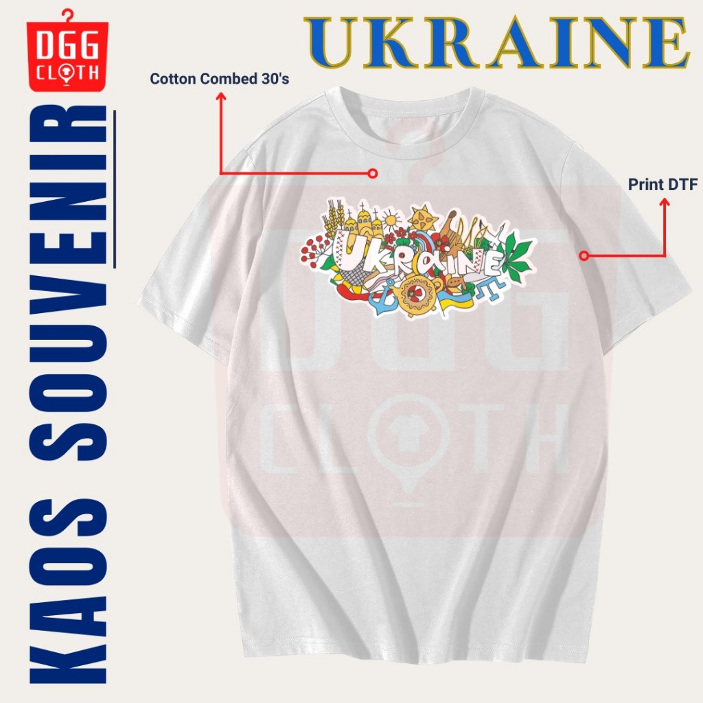 Dggclothing T-Shirts By Ukraine T-Shirts, The Latest Ukraine Souvenir Clothes, Adults, Children, Many Variants Of Picture Type 9