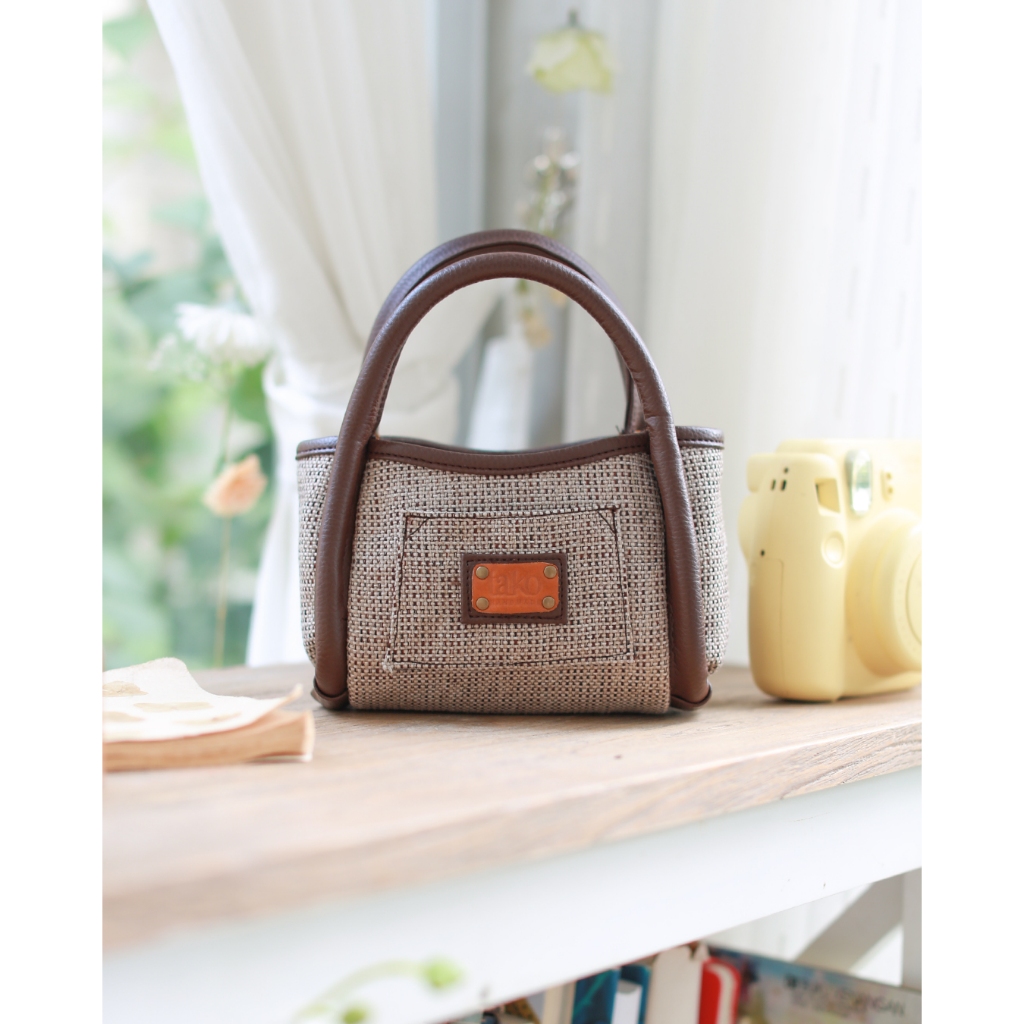 Tako Handmade - Mini Handbag - Mano Darkbrown