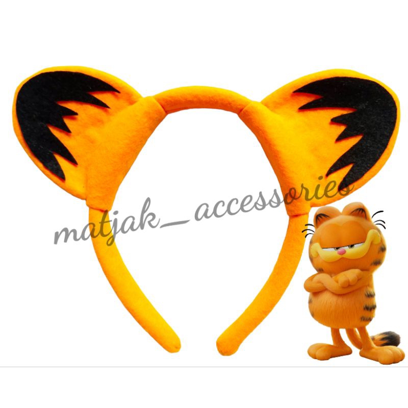 The Garfield Inspired Headband Cartoon Character CatBANDO
