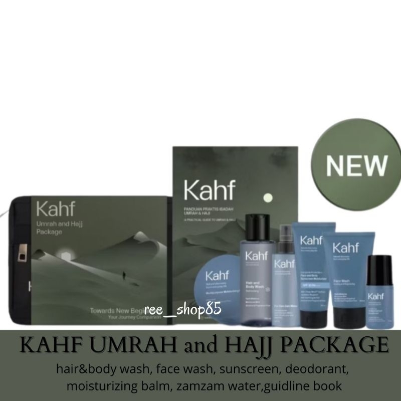 Kahf Umrah and Hajj Package | Kahf Hajj And Umrah Packages For Men | Men's Skincare