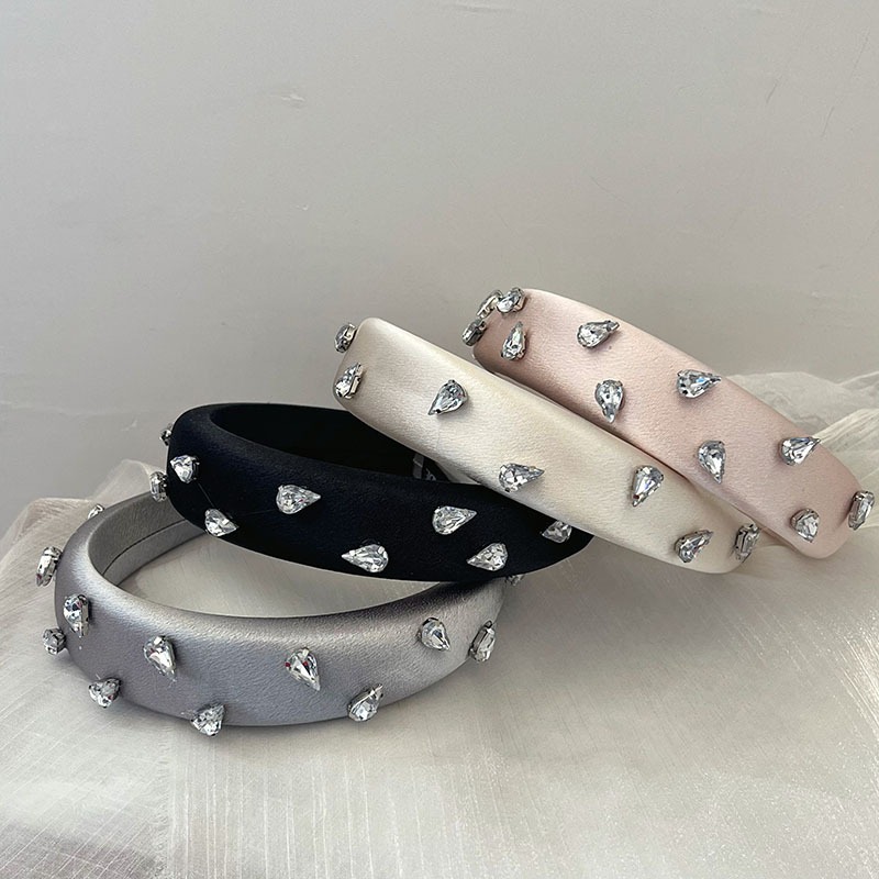 Caliloops Korean Women's Thick Foam Blink Diamond Headband Kojima