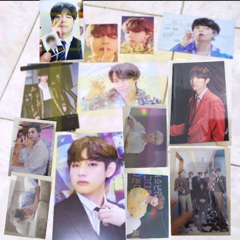 Official BTS JHOPE JIMIN V KIM TAEHYUNG: POSTCARD PTD, SG 2020, SG 2022, HYBE INSIGHT, MOTS 2020, DICON 102, ARMYKIT 2021, SOWOOZOO, LIVEPHOTO