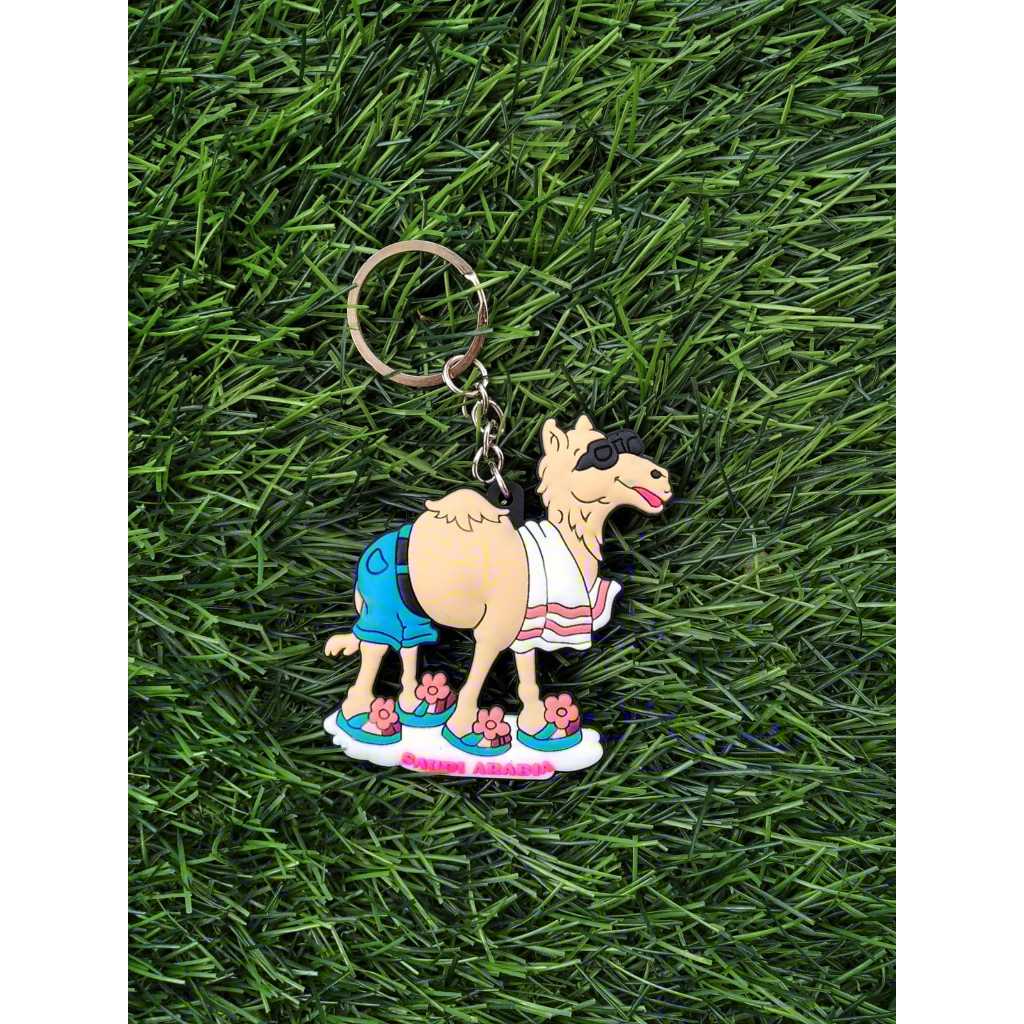GANTUNGAN Cream Camel Rubber Hanger, Attractive Hajj and Umrah Souvenirs