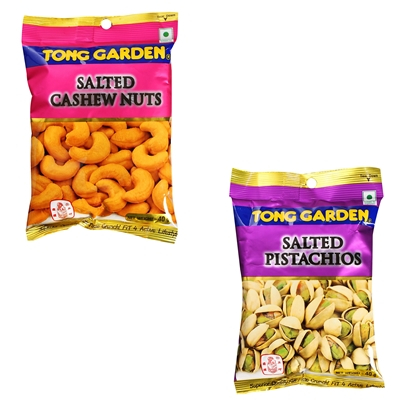 Tong Garden 35g-40g (Salted Cashew Nuts, Salted Pistachios)