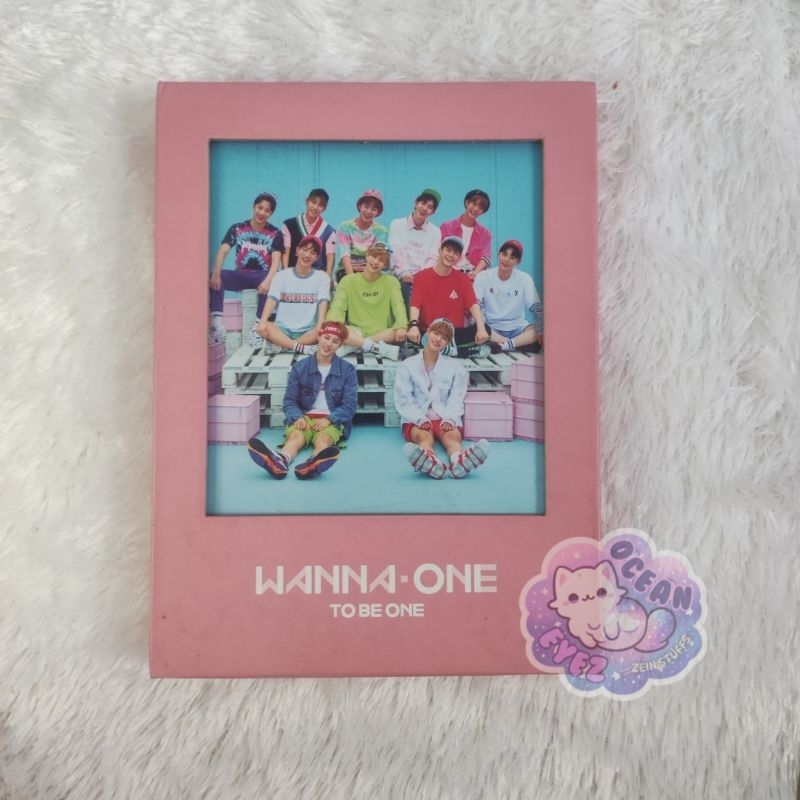 [READY Unsealed] Wanna one - 1x1=1 To be one (pink ver)+poster