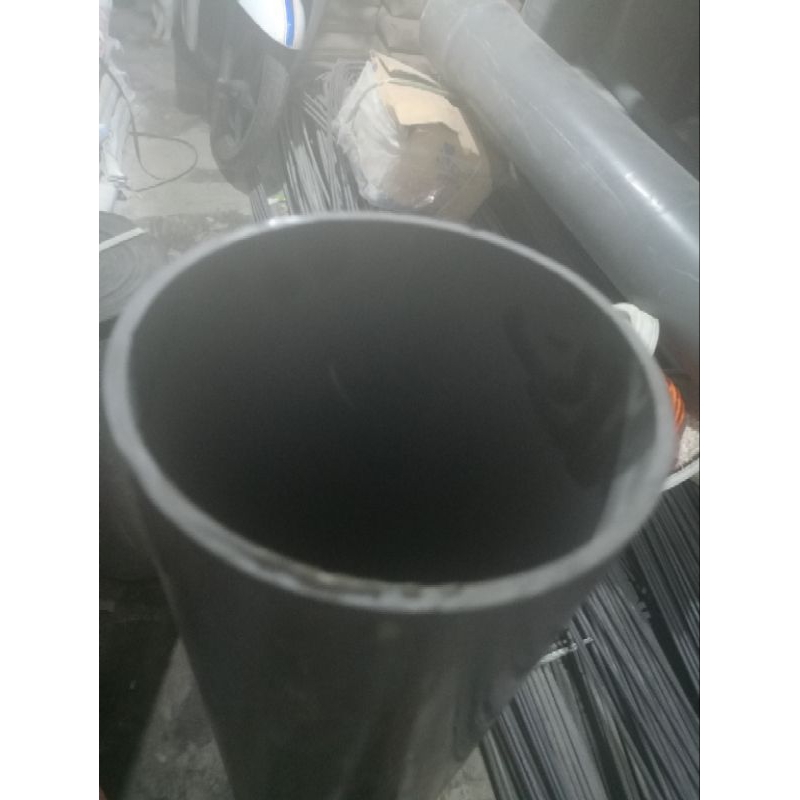Otority 120cm Aw 6inch Pvc Pipe 1.2 Meters Length Gray Piece