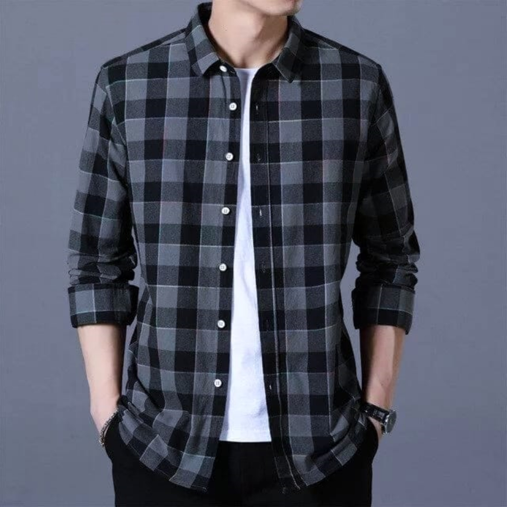 KEMEJA LATEST EXCLUSIVE MEN'S AND WOMEN'S FLANEL SHIRTS 2023 LONG-SLEEVED FLANEL SHIRTS
