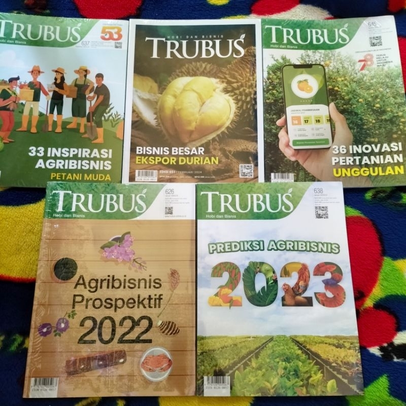 Original Book Of Prospective Agribusiness Magazines 2022 Agribusiness Predictions 2023 36 Featured Agricultural Innovations Big Business DURIAN Exports 33 Agribusiness Inspiration