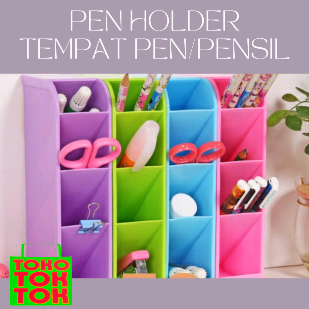 Display PEN PENCIL PENCIL PEN HOLDER TARUH PEN MINI RACK STATIONERY