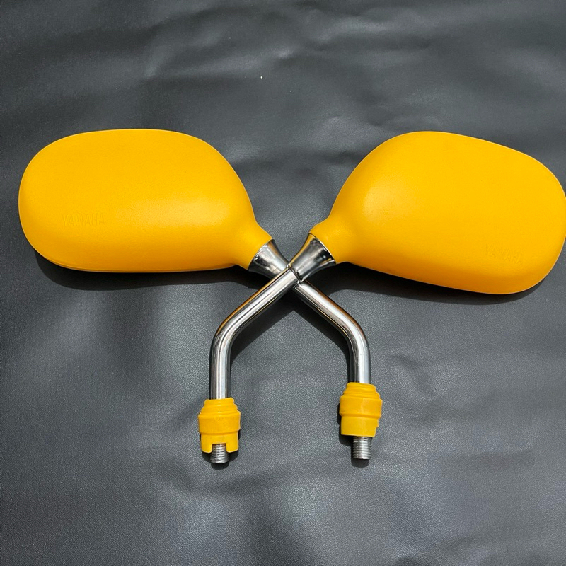 YAMAHA Rearview mirror yellow YamahaOriginal YamahaOriginal