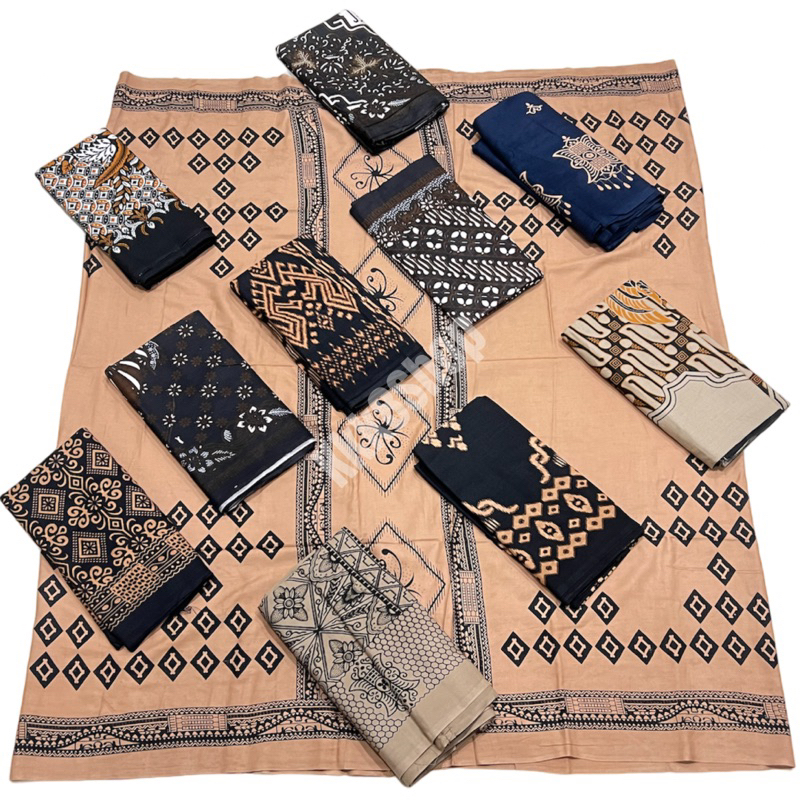 Sarong Adult Rayon Premium Batik Santri Men/Boys Smooth Soft Sarong Male Islamic Boarding School Cool/Cool Comfortable To Use Invites/Gus Iqdam Motif Pajamas Retail/Wholesale