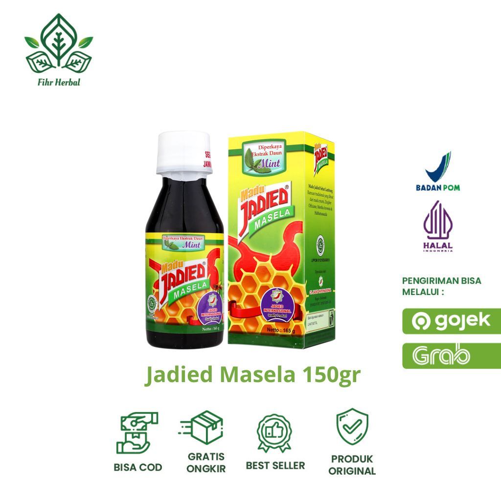 Jadied - Honey Jadied Masela 150gram Healthy Stomach