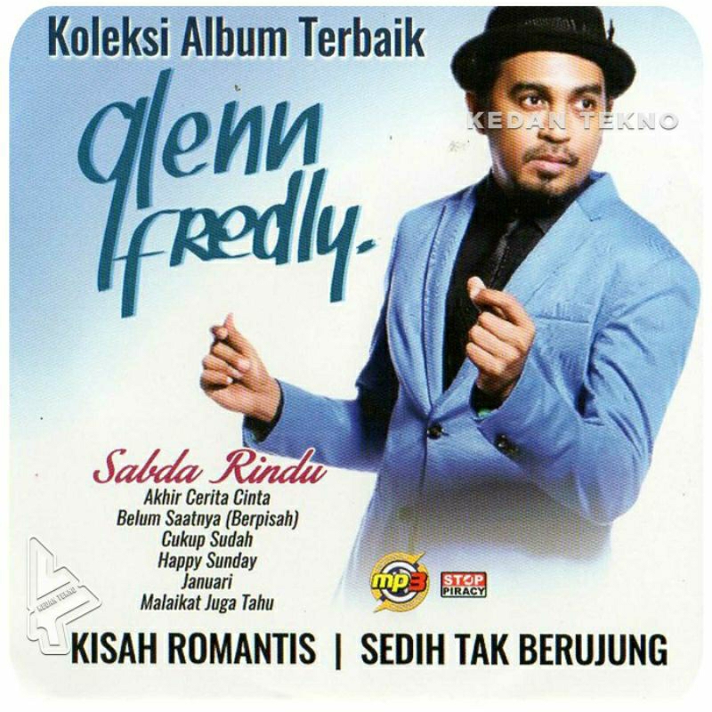 Best Album Glenn Fredly Mp3 Audio Music Cassette - Cakra Khan - Best Album Once