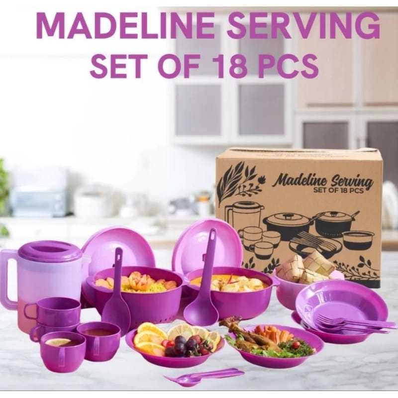 Ids Buffet Set/Madeline Serving Set of 18pcs/vegetable And Side Dish Storage Container