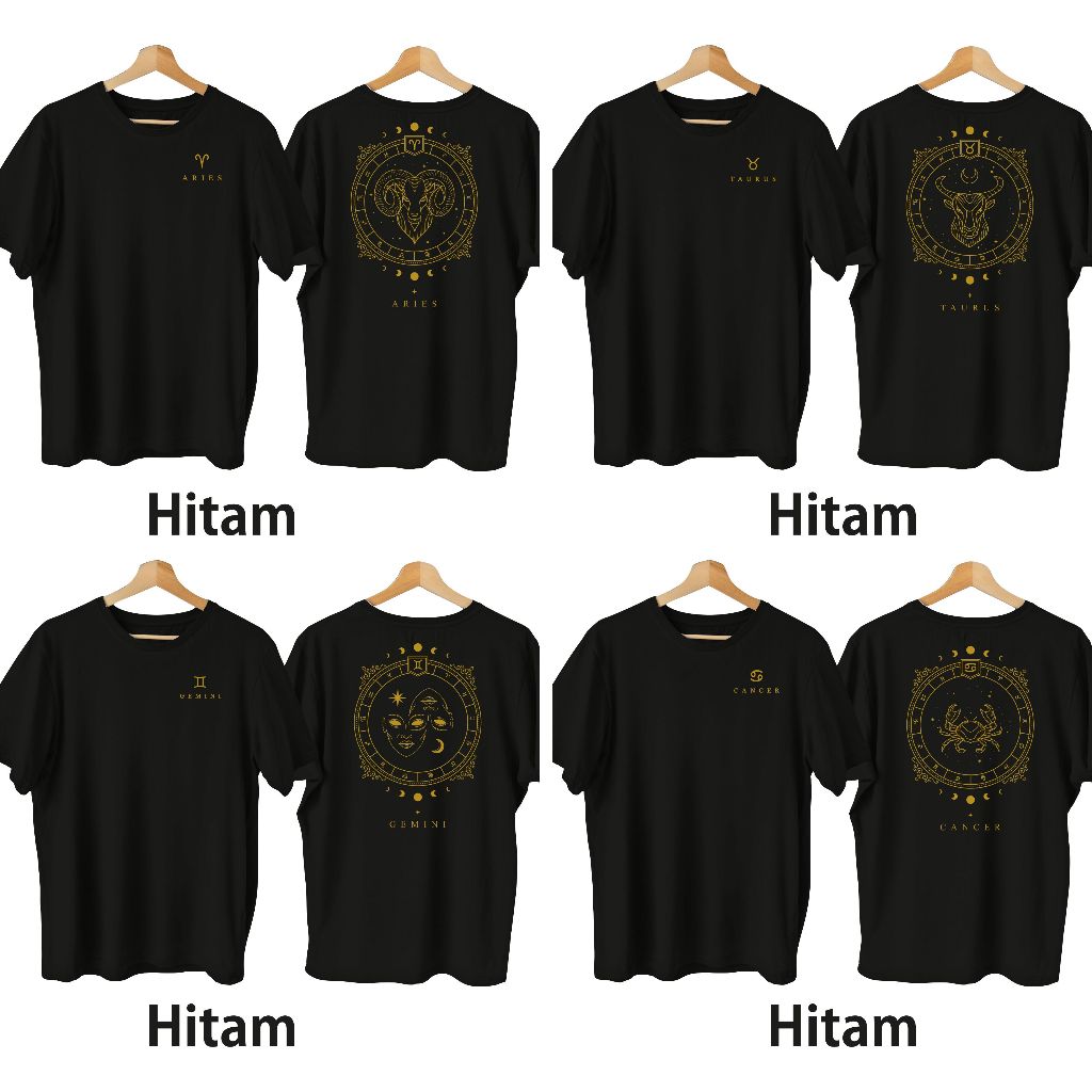 GOLD Full Series New Zodiac T-Shirt / ZODIAC Shirt / Aries T-Shirt / Taurus T-Shirt / Gemini T-Shirt / Gemini T-Shirt / Cancer T-Shirt / Leo T-Shirt / Virgo T-Shirt / Libra T-Shirt / Scorpio T-Shirt / Aquarius T-Shirt / Pisces T-shirts / Men's T-shirts / 
