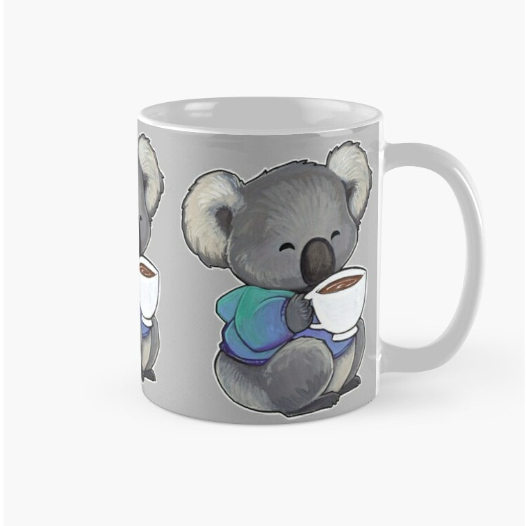 Omfort Koala Australia Coffee Mug Glass