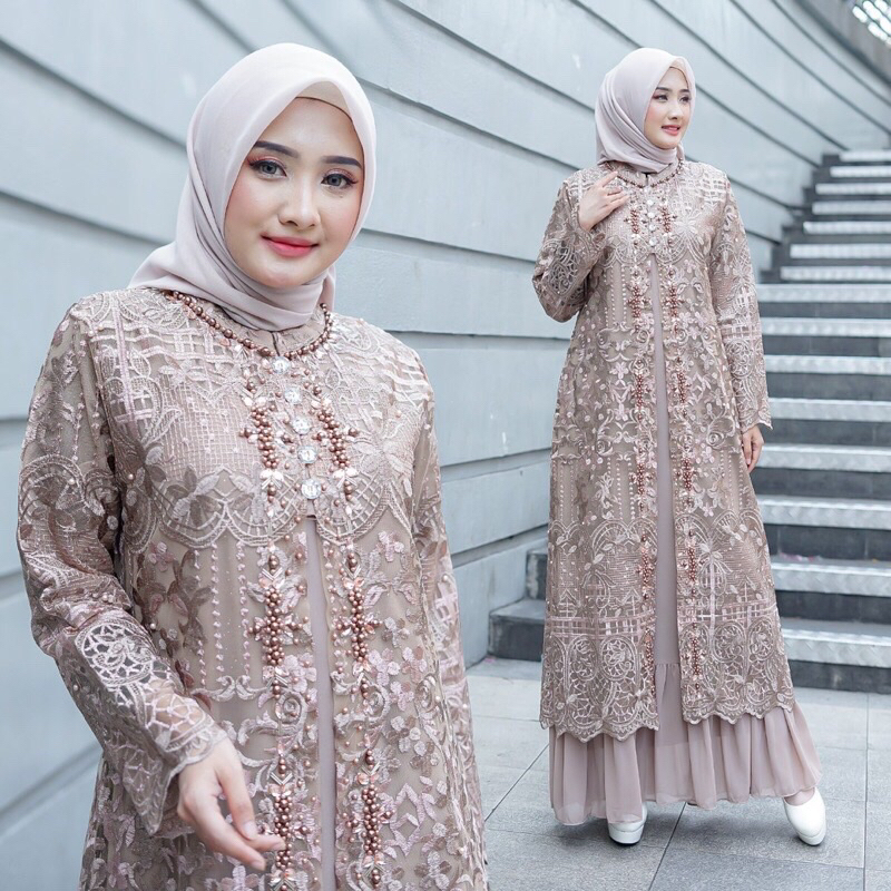 Kanisya DRESS ORIGINAL/GAMIS PESTA Tille/BAJU GAMIS Women PREMIUM/DRESS PREMIUM Tille/GAMIS Sequin/DRESS TERBARU/GAMIS Tille LEPAS PASANG/DRESS Women