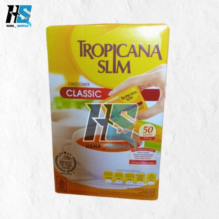 Tropicana slim Classic 50 Sachets