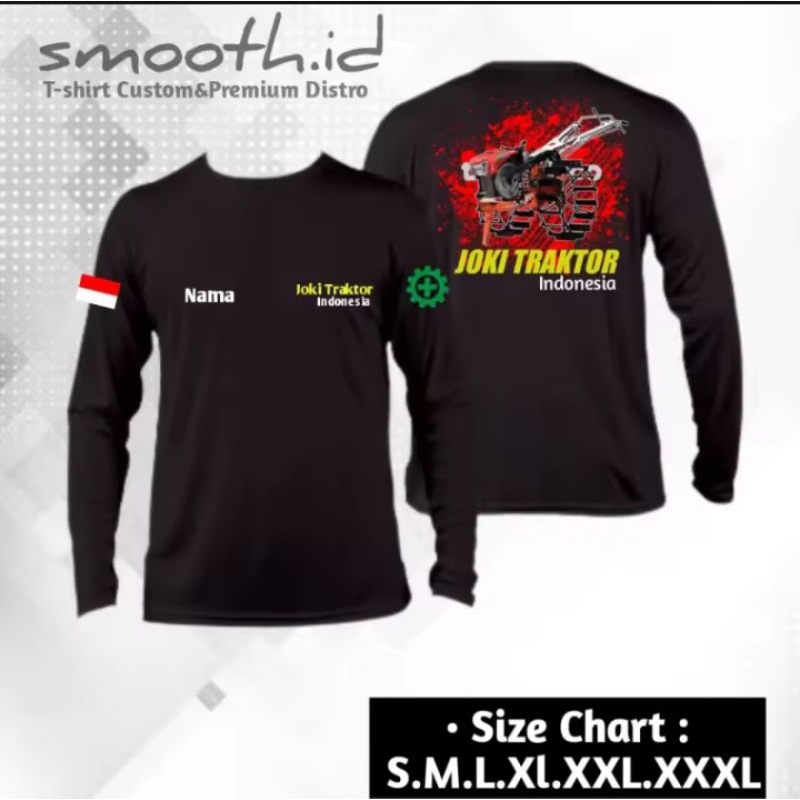 Joki T-SHIRT INDONESIAN TRACTOR LONG SLEEVE