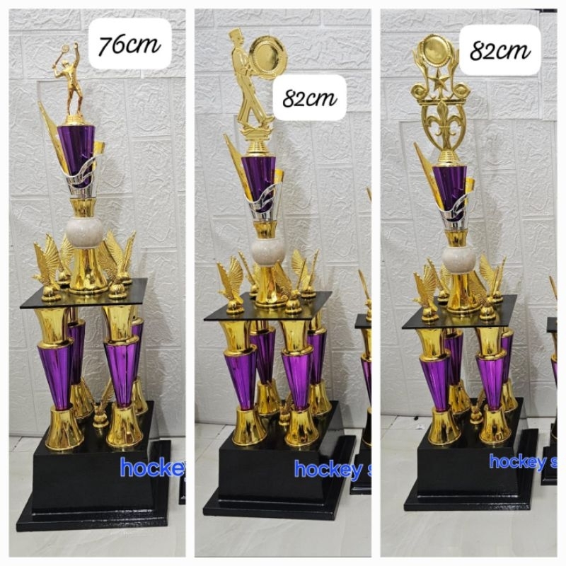 4ft Trophy Badminton Cup/Football/Table Tennis/Music/Bird/Karate/Music/Bike/Running Athlete/Chess Trophy Costum Writing (4Ft INER)