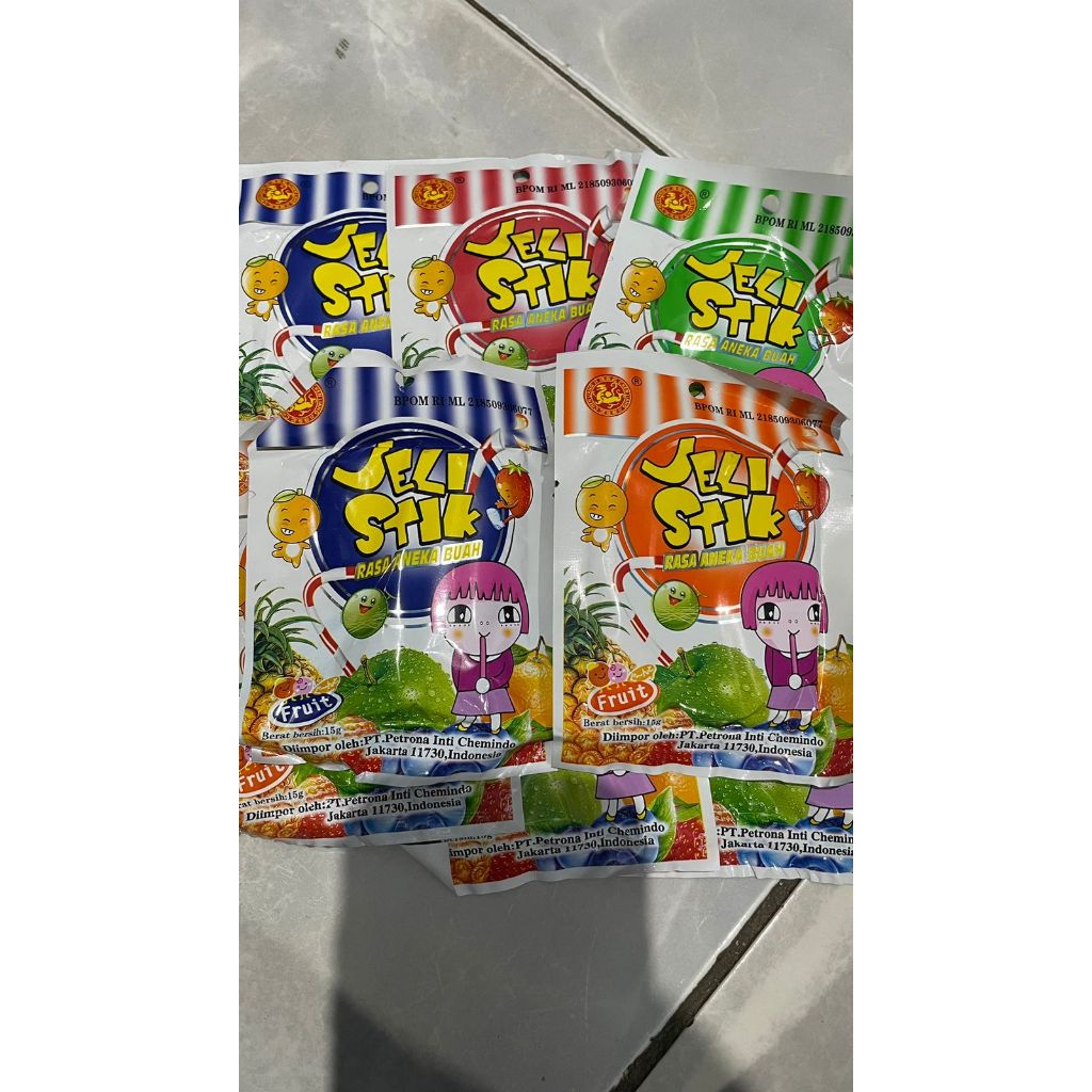Jelly STICKS VARIOUS FLAVORS OF FRUIT | Fruit Stick Jelly | Jelly Sticks Fruit