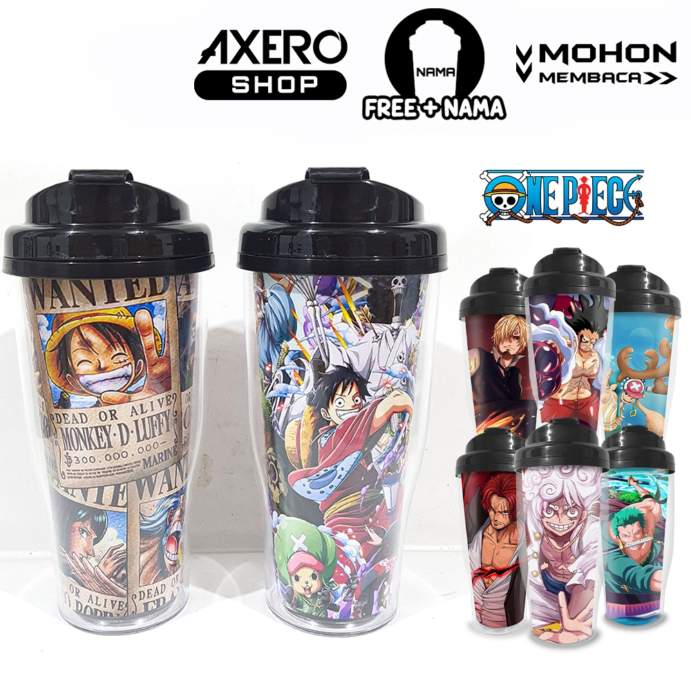 Tumbler ONE PIECE/MONKEY D LUFFY/GEAR 5 NIKA/anime Drink Bottle Merchandise/Gift souvenir/type P