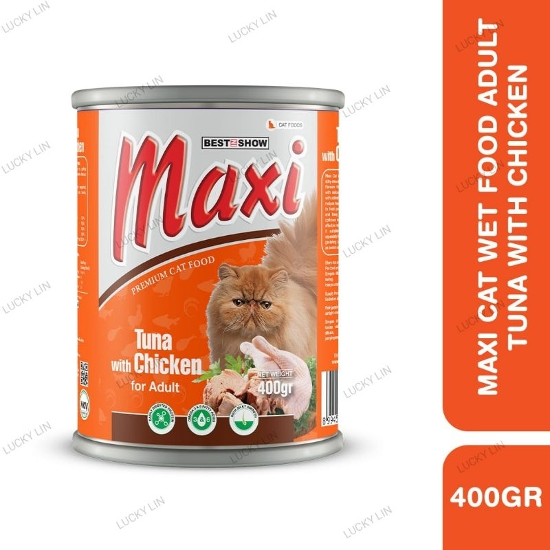 Canned Cat Food WetFood MAXI 400gr / MAXI CANNED 400gr / Wetfood MAXI CANNED wet cat food 400gr Wet Food Cat