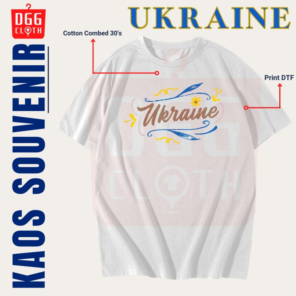 Dggclothing T-Shirts By Ukraine T-Shirts, The Latest Ukraine Souvenir Clothes, Adults, Children, Many Variants Of Picture Type 5