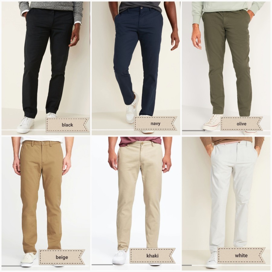 Original Export Regular Fit Chino Pants Formal Pants Men's Long Pants