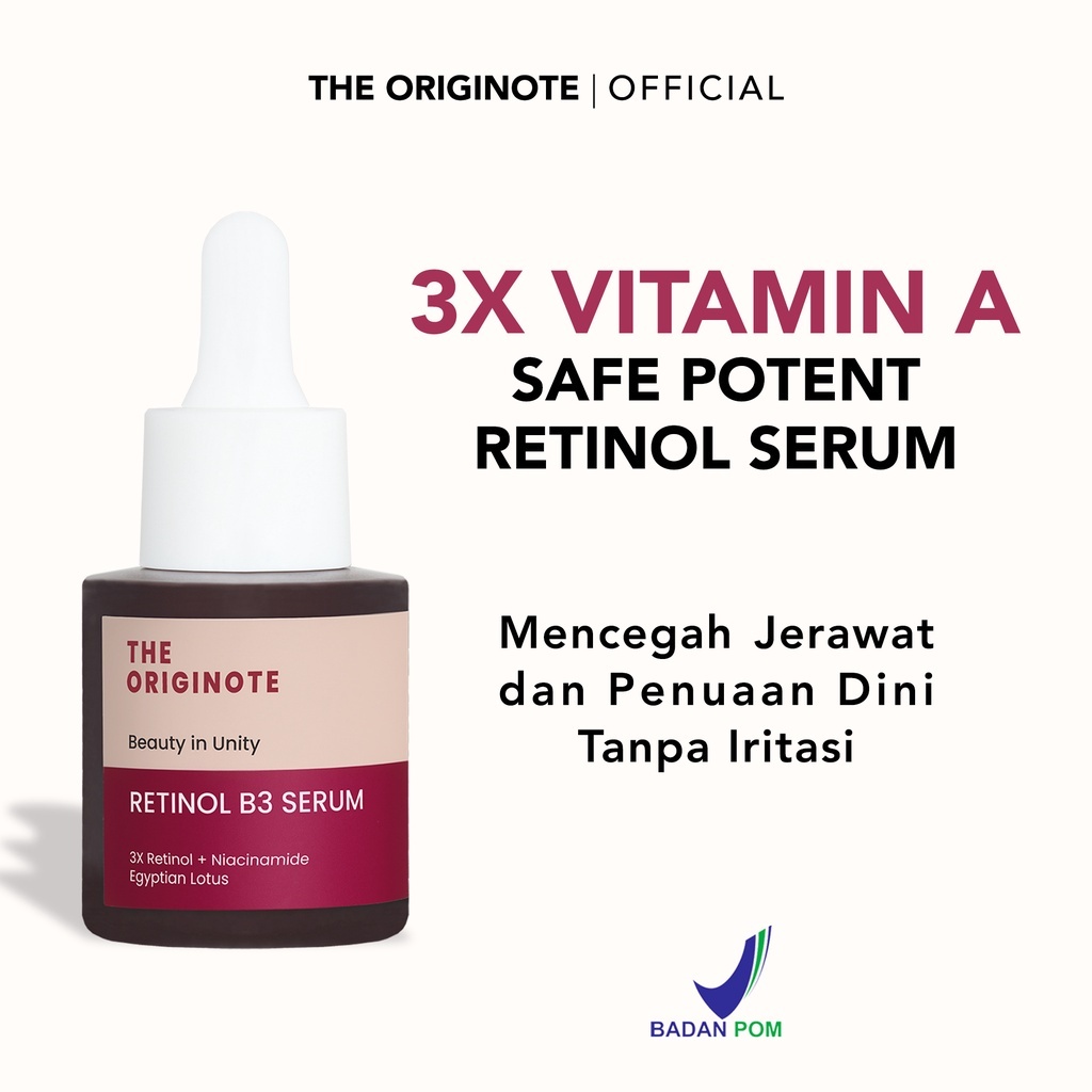 The Originote Retinol B3 Serum - Anti Aging Serum Disguises Smooth Lines Even Skin Tone Care For Acne-Prone Skin