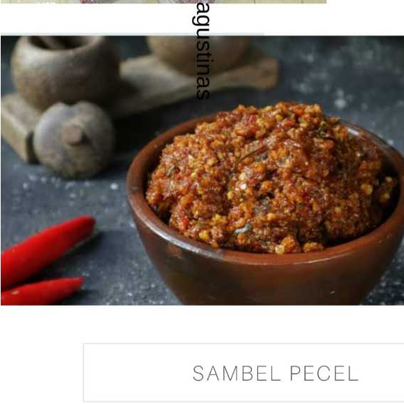 Pecel sauce ponorogo pecel seasoning/