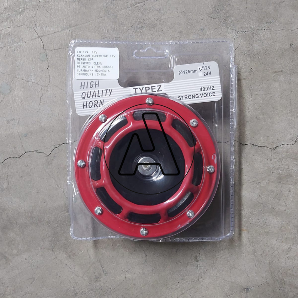 Supertone Single Horn CN 12V/24V Type Z Horn Kereta 12V 24V