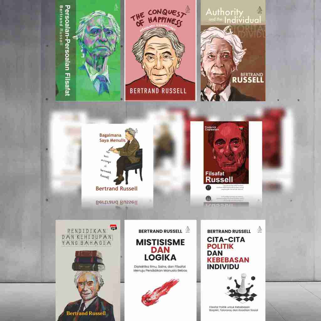 Bertrand Russell Book Package - Philosophical Problems, The Conquest of Happiness, Mysticism and Logic