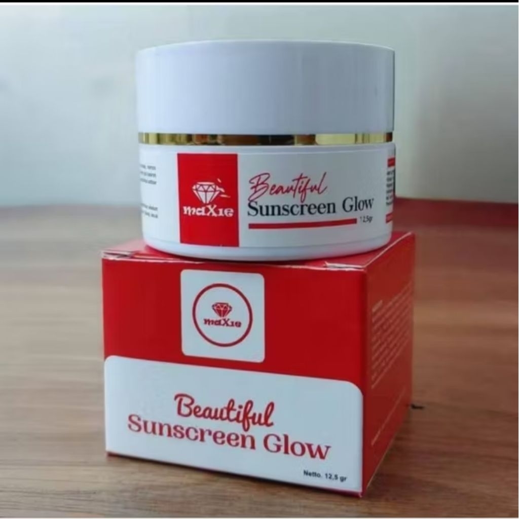 Sunscreen Glow beautiful Maxie Glow