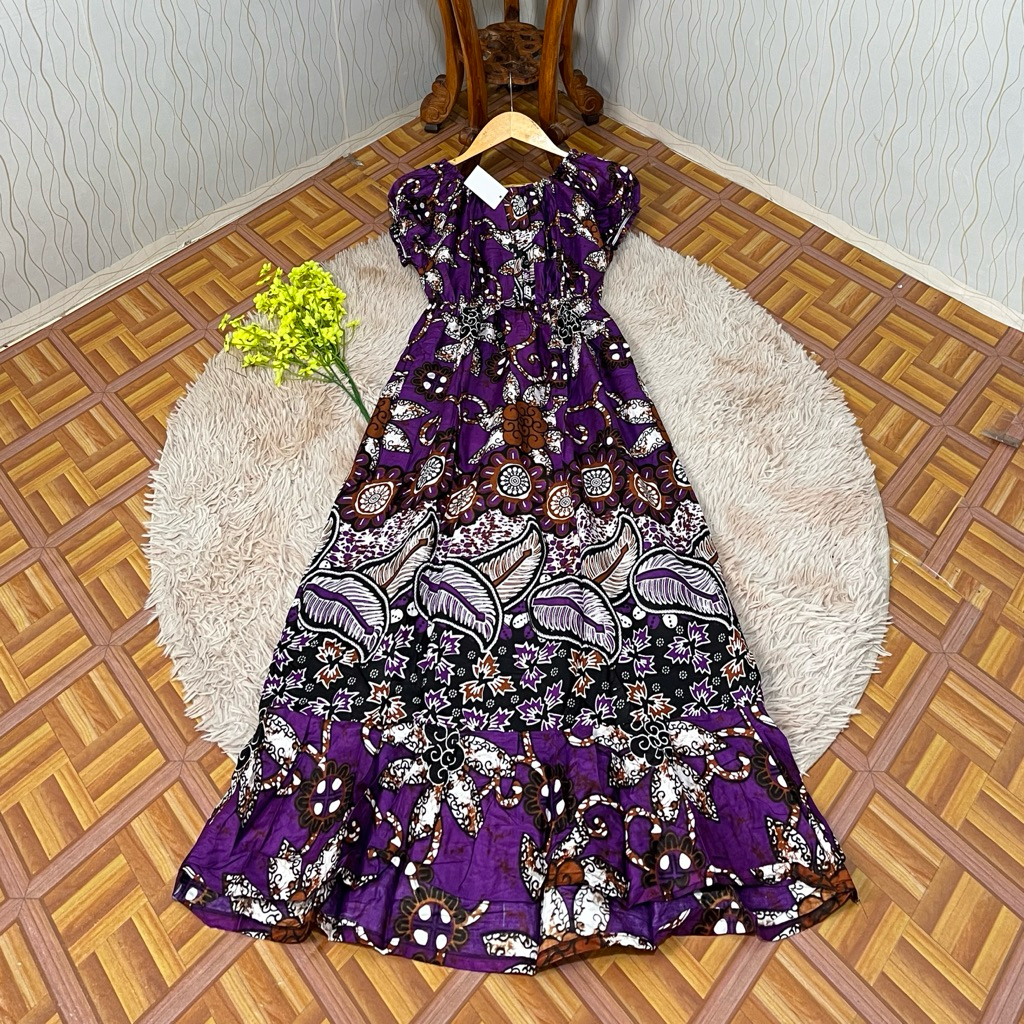 Isabella Daster with Modern Chest Drawstring, LD 110 CM, Rayon Material