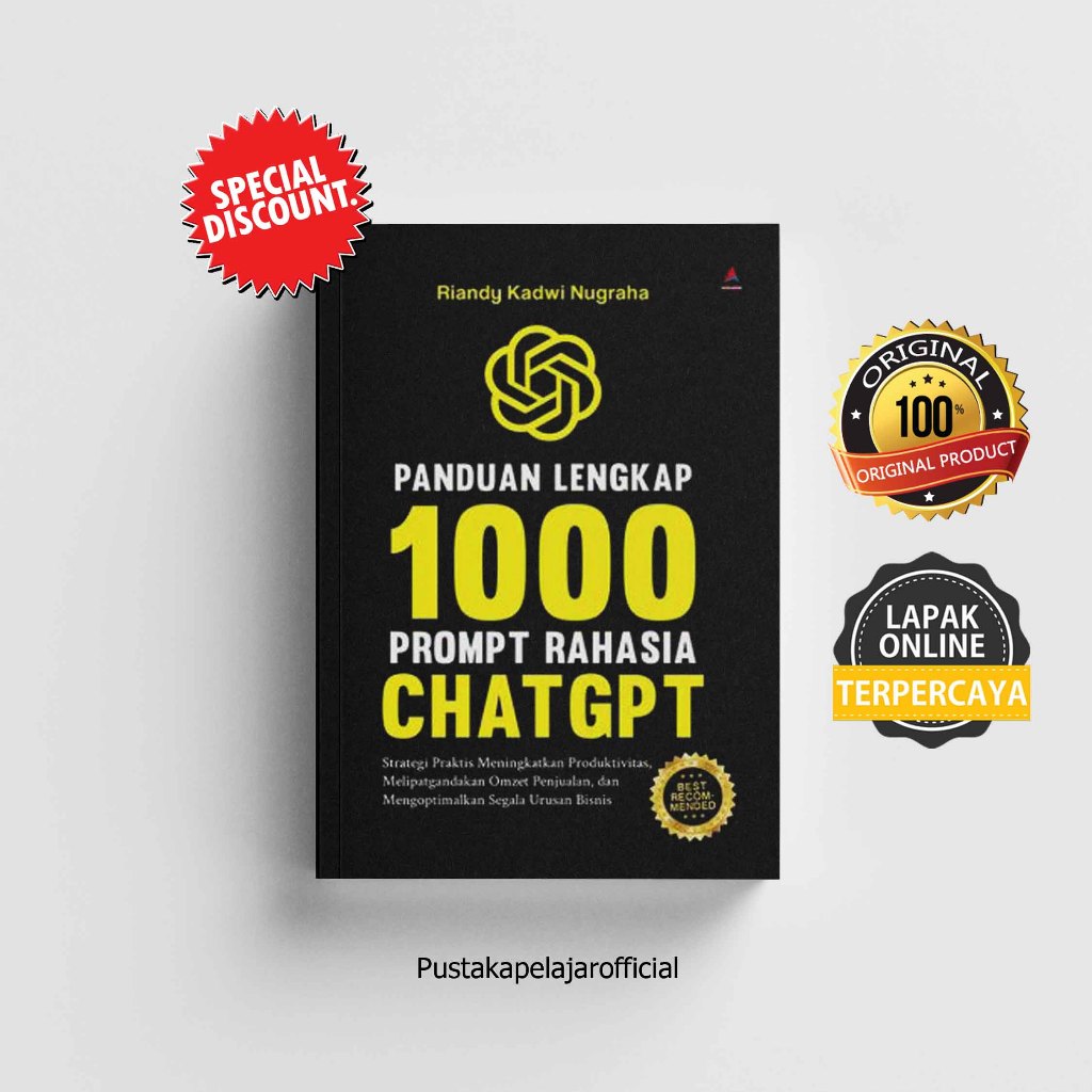 BOOK Complete GuideOriginal: Secret Prompt Chat Gpt RCandy Kadwi Nugraha/ Great Indonesian Children's/