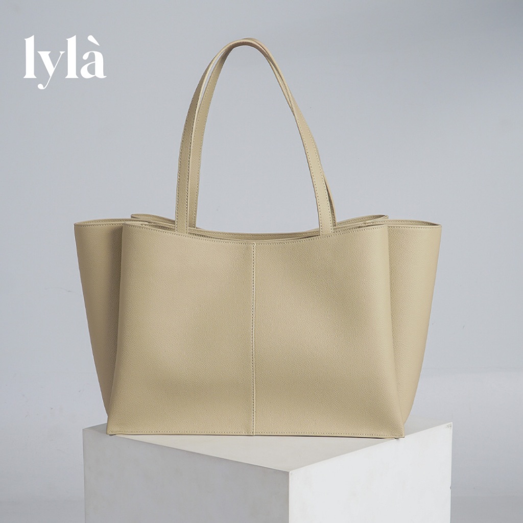 Lyla - Margo Everyday Tote Bag (Butter Cream) Women's Shoulder Bag Light Cream Women's/