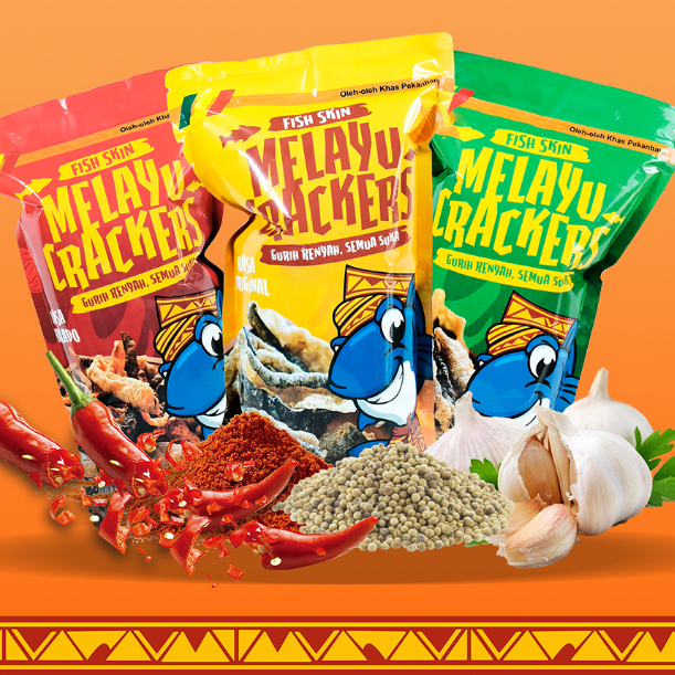 Crackers Malay Patin Fish Skin Crackers