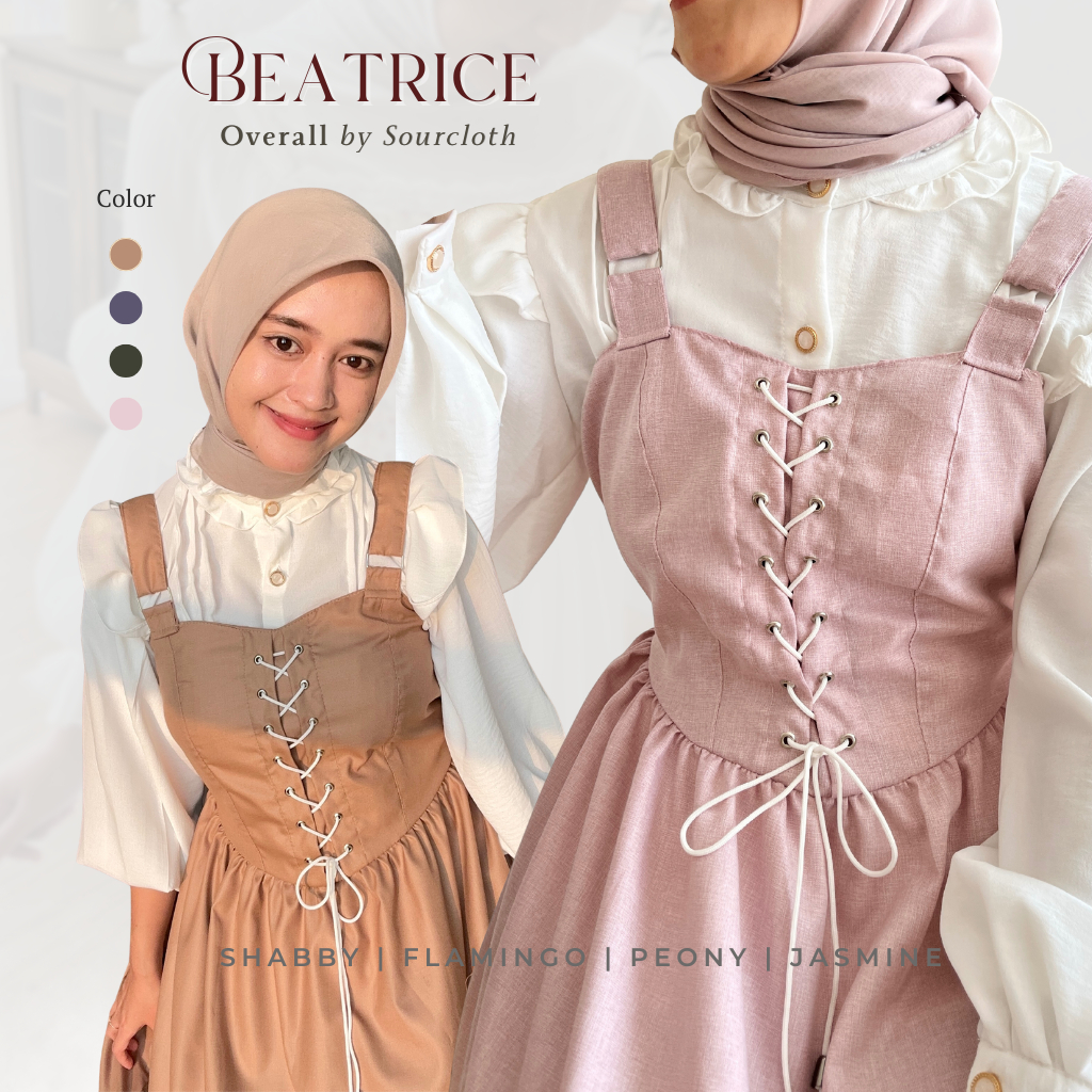 Beatrice Overall by SourCloth - Vintage Jumpsuit Cottage Core Bridgerton Coquette Jumpsuit Woman