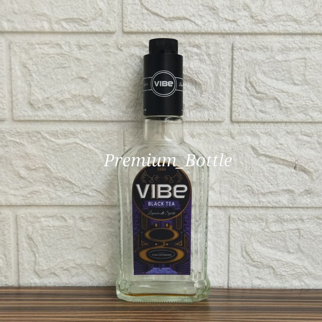 Vibe Black Tea Empty Bottle 350ml