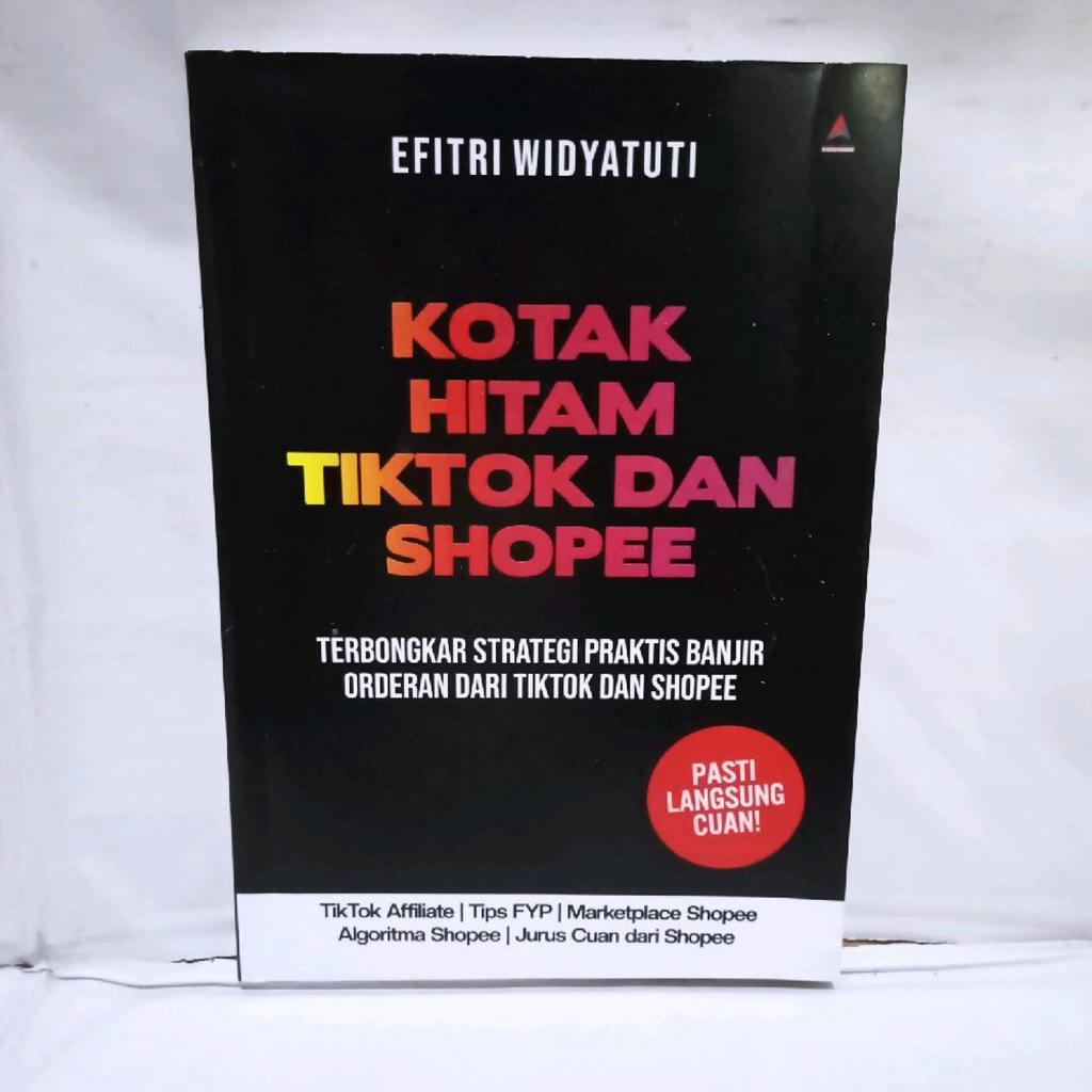 Bestseller Book: Black Box Book Tiktok & Shopee Dismantled Practical Strategy Flood of orders on TikTok & Shopee Technology Book Internet Book Business Book Digital Marketing Book Content Creator Book