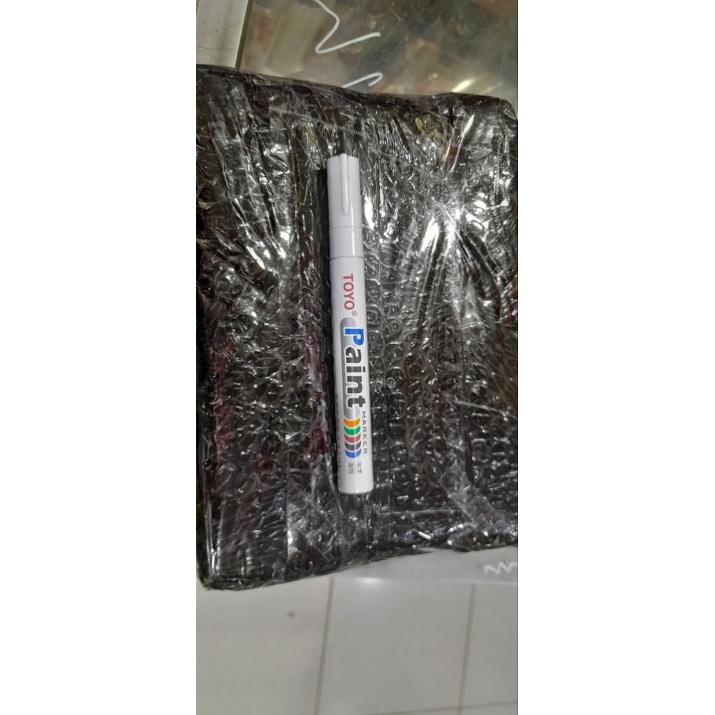 TOYO BRAND WHITE PERMANENT MARKER (RETAIL)