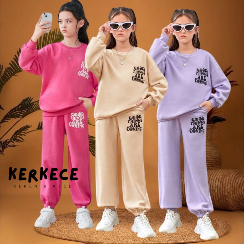 GIRLS' CARGO PANTS SUITS CHILDREN'S SUITS WITH PUMPKIN MOTIF FASHION GIRLS' CLOTHES Good THING