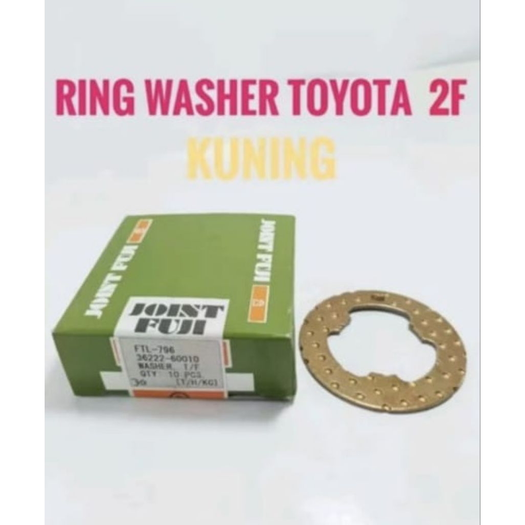 Yellow Toyota Bj40 FTL-796 Transfer Washer Ring Handle Toyota Bj-40 Yellow Color Joint Fuji Brand Made in Japan 36222-60010