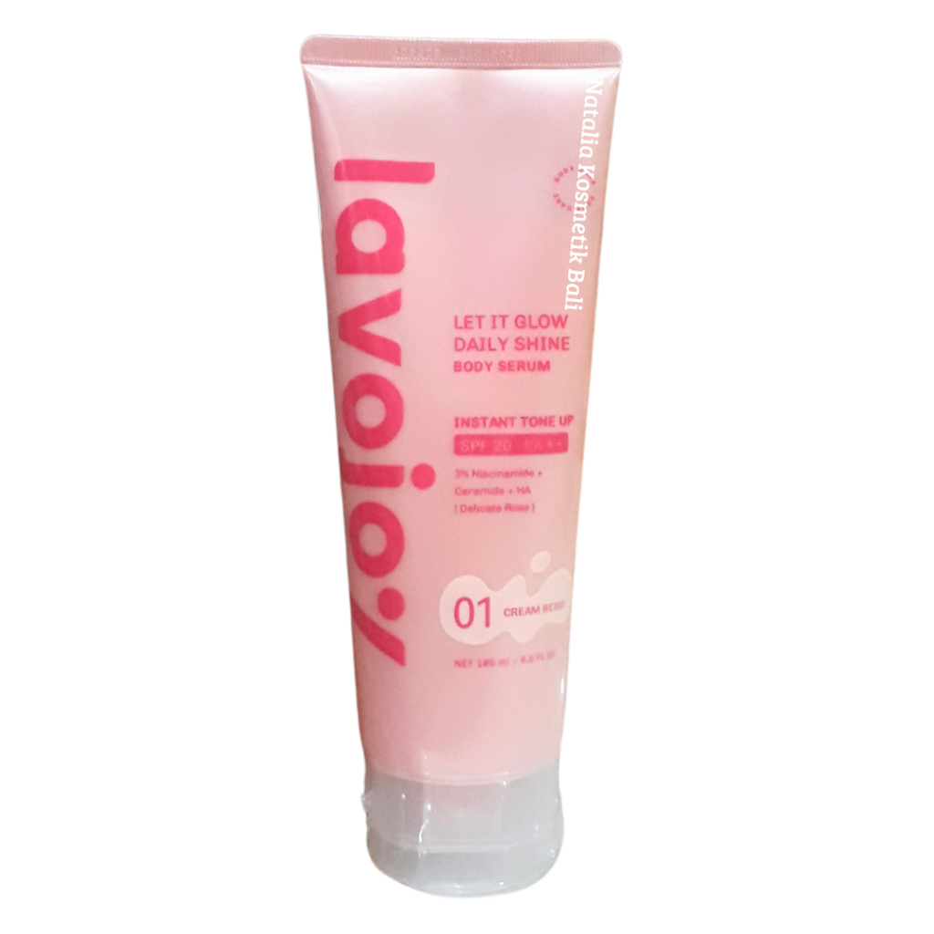 Lavojoy Let It Glow Daily Shine Body Serum - Instant Tone Up SPF 20 PA++ - 180 ML