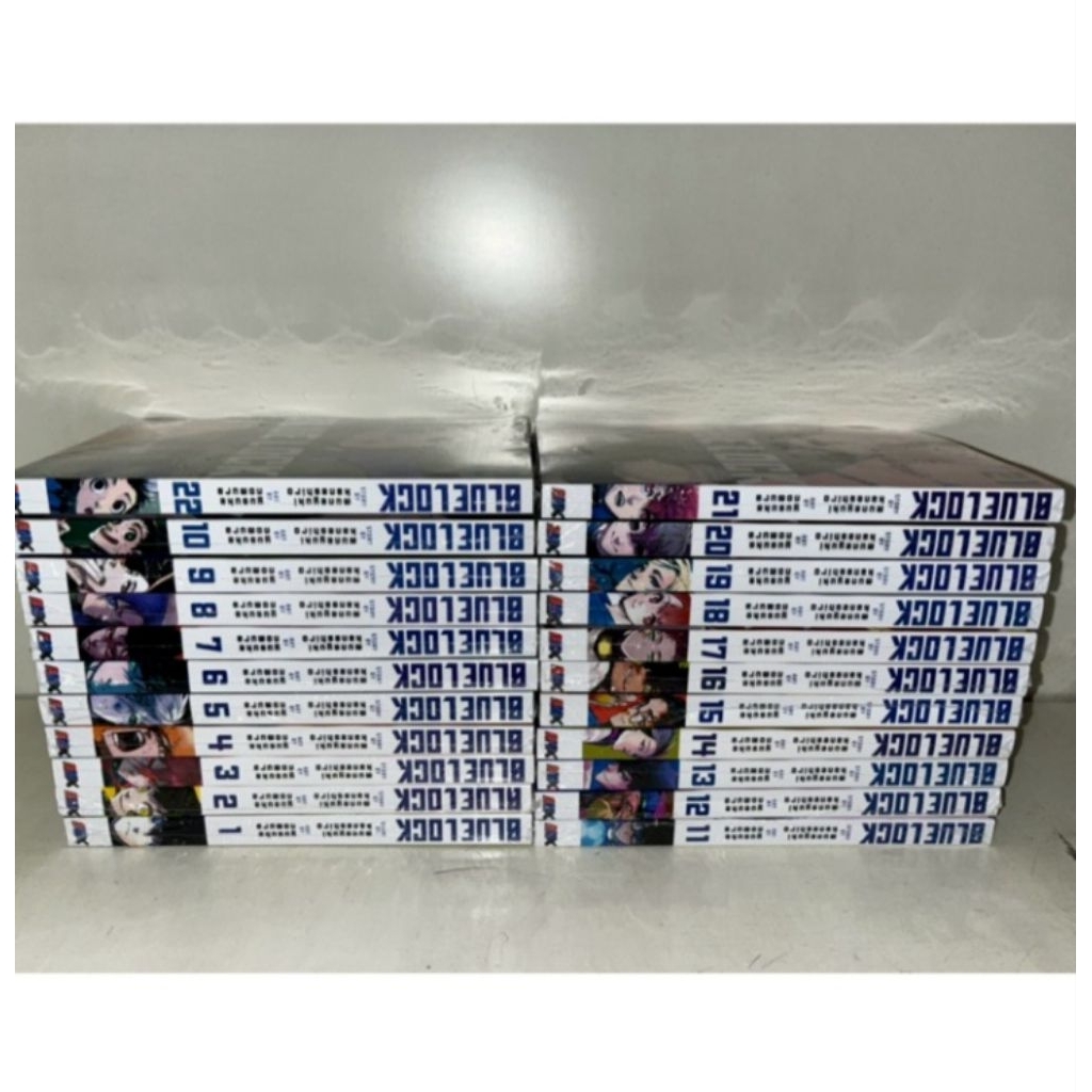 Manga comic blue lock vol 1-36 indonesia ready
