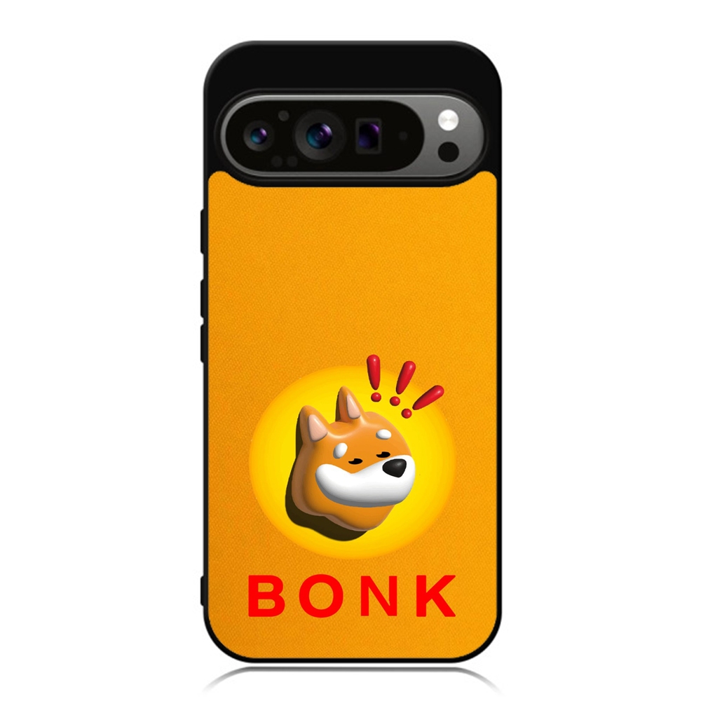 GOOGLE HP Case Googlehp PIXEL 9 8 7 6 5 4 3 Pro XL 4g 5g TPU Protection Softcase BONK crypto meme dog coin