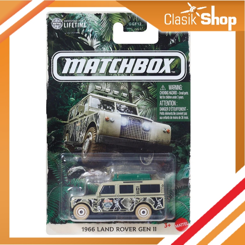 Matchbox 1966 Land Rover GEN II Adventure Guides Series 2025 Classic Shop