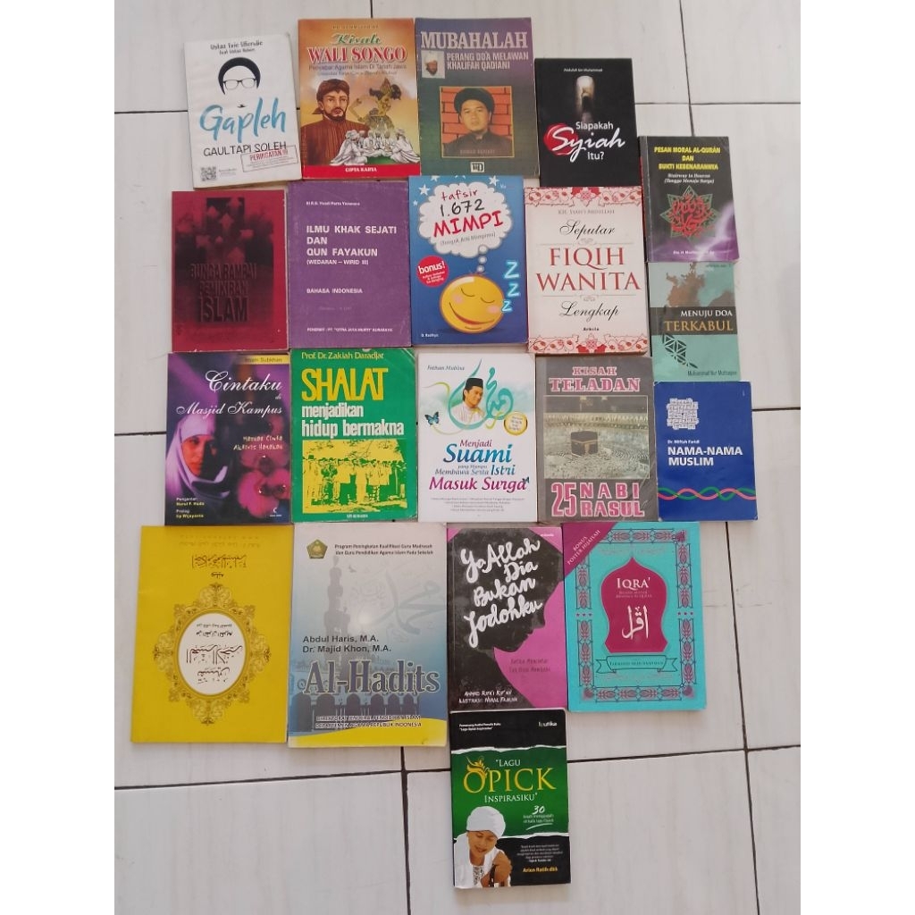 RELIGION BOOK PACKAGE JUMLAH 20EXPLAR
